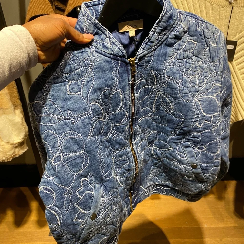 Elan JKQ8108 quilted bomber jacket - Picture 9 of 12